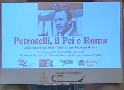 Cento anni del PCI – Petroselli, Il Pci e Roma.